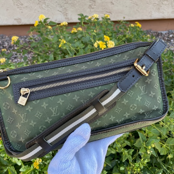 -Authentic Louis Vuitton Mini Lin Pochette Kathleen Bag - Picture 7 of 17